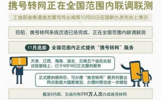 云南携号转网什么时候实行