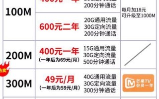 北京移动宽带套餐资费一览表2025款