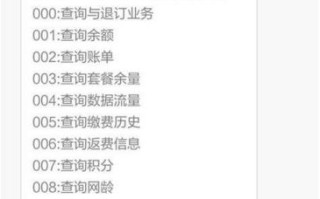 中国联通查询流量短信发什么