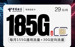 电信沧宏卡【29元185G】