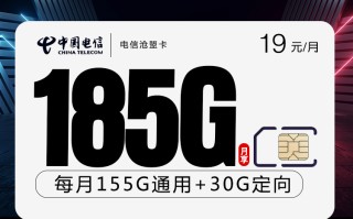 电信沧盟卡【19元185G】