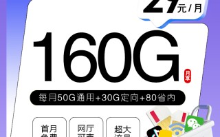 广东移动省内卡【29元160G】
