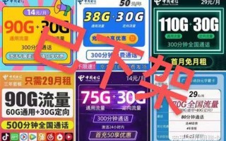 29元流量卡哪个好？四大运营商套餐大比拼